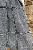 Laundry B Duran Grid Barrel Leg Jean Blue Denim - -