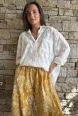 Essential Cotton Circle Shirt Warm White 
