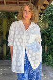 Essential Cotton Circle Shirt Warm White  