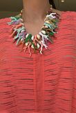 Laundry B Free Spirit Coral Necklace Multi /8 