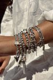 Laundry B Free Spirit Stretch Stacker Bracelet Solid Heart Gold /12 