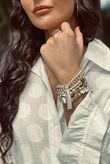 Laundry B Free Spirit Stretch Stacker Bracelet Star Gold /15 