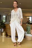 Laundry B Joni Bolero Cardigan Stone