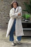 Laundry B Mara Luxury Faux Fur Long Coat Champagne /3 