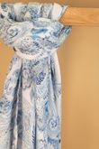 Laundry B Paisley Scarf Denim