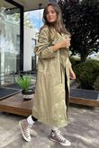 Laundry B Rowen Trench Moss /20 