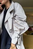 Laundry B Rowen Trench Pearl /20 