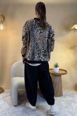Laundry B Suko Suedette Bomber Jacket Animal