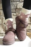Laundry B Terry & Wool Luxury Socks Star Dusky Rose Stone 