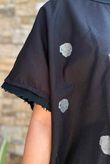 Laundry B Wild Shores Capri Pure Cotton Top Black