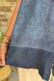 Laundry B Wild Shores Capri Pure Cotton Top Midnight