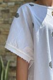 Laundry B Wild Shores Capri Pure Cotton Top White