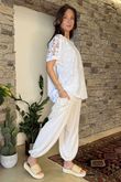 Laundry B Willow Broderie Box Top White /11 =