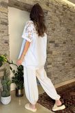 Laundry B Willow Broderie Box Top White /11 =