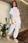 Laundry B Willow Broderie Box Top White /11 =