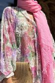 Laundry B Zeta Otto Bloom Bubble Blouse Pinks /15
