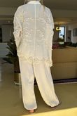 Laundry B Cici Embroidered Shirt Vintage Cream