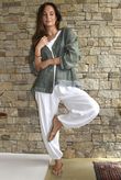 Lenni Cotton Jacket Washed Khaki