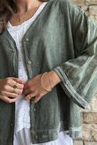 Lenni Cotton Jacket Washed Khaki
