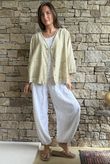 Lenni Cotton Jacket Washed Sandstone