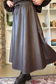 Lennon Super Soft Faux Leather Skirt Chocolate