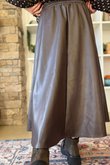 Lennon Super Soft Faux Leather Skirt Chocolate