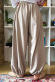 Lock Bloom Cuff Pant Stone