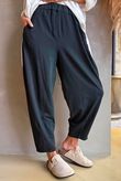 Lock Carrot Leg Trouser Black