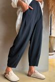 Lock Carrot Leg Trouser Black