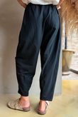 Lock Carrot Leg Trouser Black