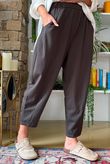 Lock Carrot Leg Trouser Coffee Bean