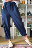 Lock Carrot Leg Trouser Navy