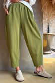 Lock Carrot Leg Trouser Olive