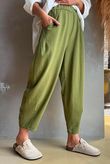 Lock Carrot Leg Trouser Olive