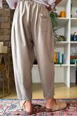 Lock Carrot Leg Trouser Stone