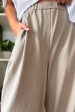 Lock Carrot Leg Trouser Stone