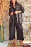 Lock Leopard Military Jacket Coffee Bean