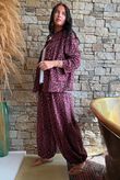Lock Leopard Military Jacket Deep Rose