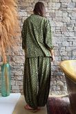 Lock Leopard Military Jacket Olive