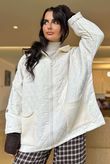 Lowland Hooded Jacket Ecru /50=