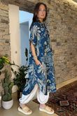 Made in Italy 1967 Shirt Dress Deep Teal