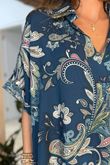 Made in Italy 1967 Shirt Dress Deep Teal