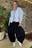 Made in Italy Axel Cropped Trench Jacket White