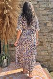 Made in Italy Azurea Souk Maxi Dress Naturals /14 =