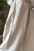 Made in Italy Baby Cord Dart Barrel Pant Stone /15 =