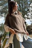 Made in Italy Big Softie Cap Sleeve Knit Top Earth