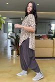 Made in Italy Blossom Cotton Blend Shirt Tan /19 =