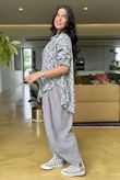 Made in Italy Blossom Cotton Blend Shirt Taupe /19 =