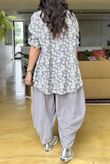 Made in Italy Blossom Cotton Blend Shirt Taupe /19 =