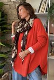 Made in Italy Conrad Circle Knit Top Marmalade